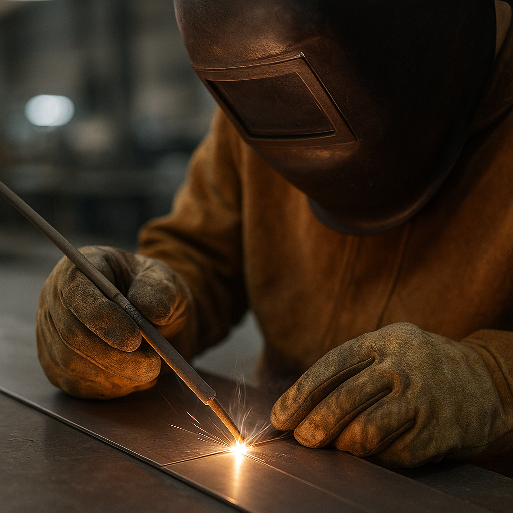 Guia técnico de seleção de eletrodo para chapa fina