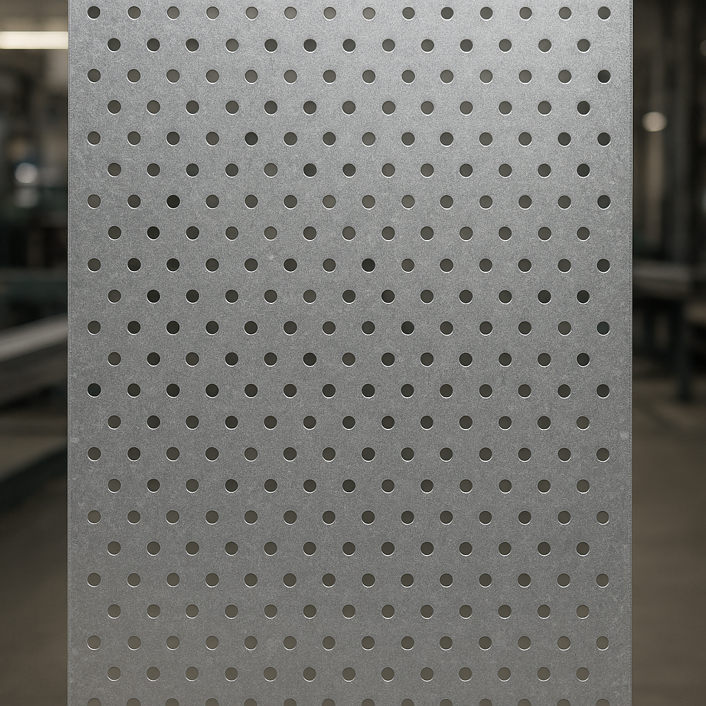 Preço da chapa perfurada por material e espessura