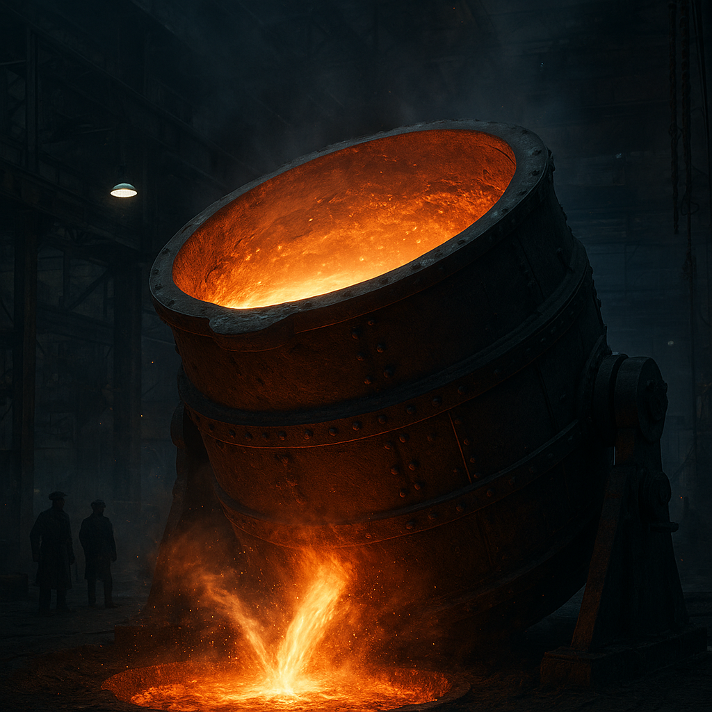 Processo de Bessemer e a técnica que democratizou o aço